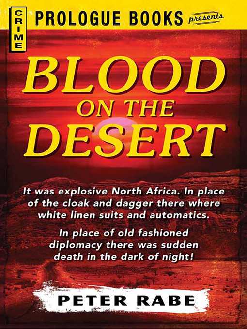 Title details for Blood on the Desert by Peter Rabe - Wait list